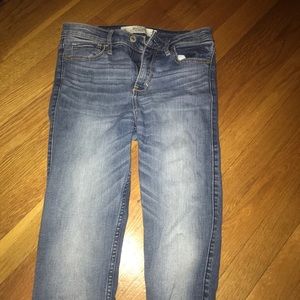 abercrombie high rise skinny jeans